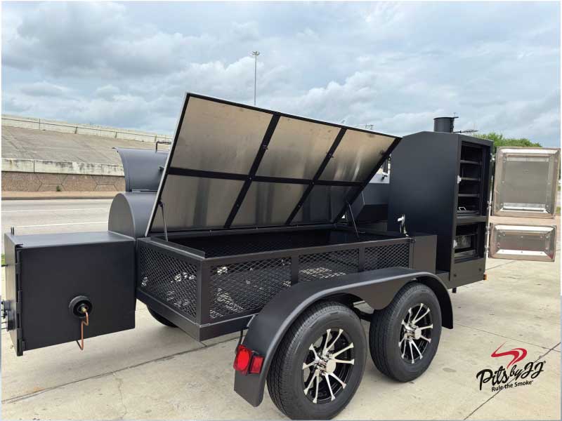 tobacco trailers for sale 20' Slide Trailer Highly recommended McMakon-Dual-1500-Pellet - Yoder Smokers